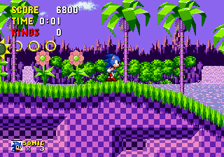 Sonic South Island's Encore - Hot Ruins Demo background