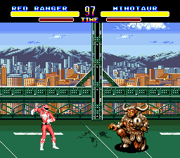 Mighty Morphin Power Rangers (USA) background