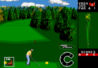 World Class Leaderboard Golf (Europe) background