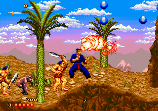 Second Samurai (Europe) background