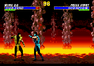 Ultimate Mortal Kombat 3 (Europe) background