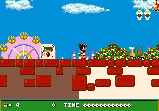 Talmit's Adventure (Europe) background