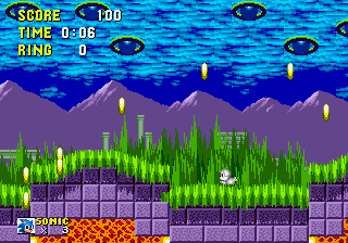 Sonic 1 Beta Remake background