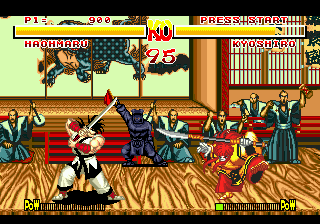 Samurai Shodown (USA) background