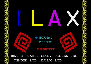 Klax (Japan) background