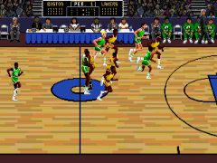 Lakers Versus Celtics and the NBA Playoffs (USA) background
