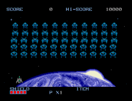 Space Invaders 91 (USA) background
