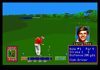 PGA Tour Golf II (USA, Europe) (v1.1) background