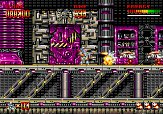 Mega Turrican (USA) background