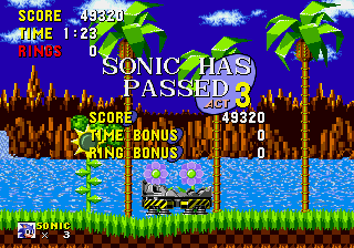 Sonic 1 Pre-render Blast background