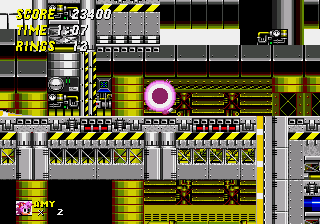 Amy Rose in Sonic the Hedgehog 2 background