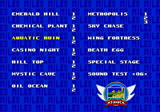 Sonic 2 Fixed Sprites background
