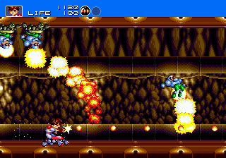 Gunstar Heroes (Japan) background
