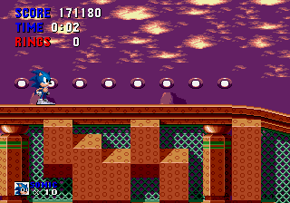 Sonic 1 Orlando Magic Edition background