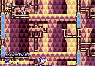 C2 Sonic 2 background