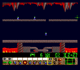 Lemmings (USA) background