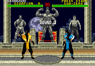 Mortal Kombat Arcade Edition Enhanced v1.8 background