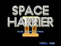 Space Harrier II (Japan) (Launch Cart) background