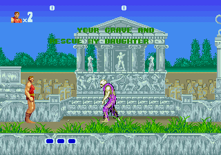 Altered Beast - Alternate Style background