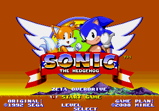 Sonic Zeta Overdrive background