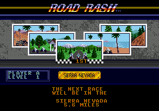 Road Rash (USA, Europe) background