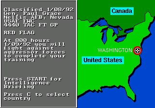 F-22 Interceptor (USA, Europe) (September 1991) background