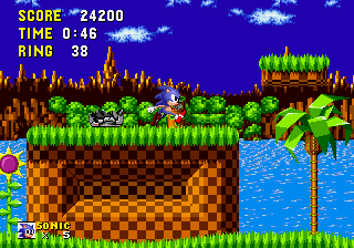 Sonic the Hedgehog (Prototype) background