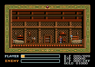 Ys - Wanderers from Ys (Japan) background