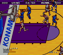 Double Dribble - The Playoff Edition (USA) background