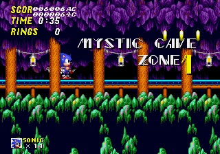 Sonic 2 Reversed Frequencies background