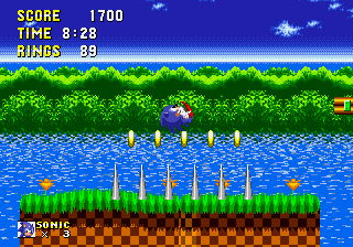 Sonic Redemption background
