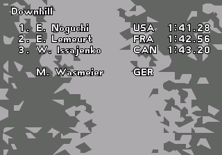 Winter Olympic Games (USA) background