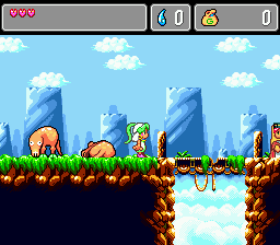 Monster World IV (Japan) background