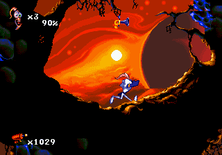 Earthworm Jim 2 (Europe) background