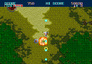 Thunder Force II (USA) background