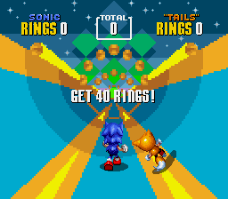 Sonic 2 - Multiple Sonics background