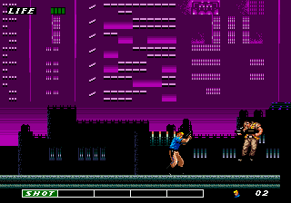 Cyber Police ESWAT (Japan) background