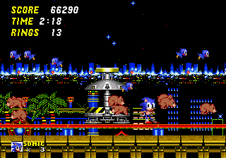 Sonic 2 Dimps Edition background