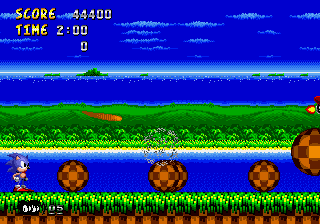 Sonic 1 Brother Trouble background