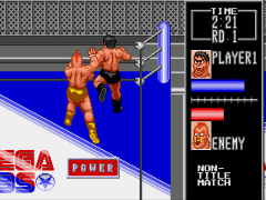 Wrestle War (Japan, Europe) background