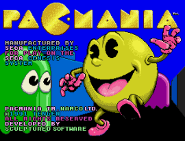 Pac-Mania (USA, Europe) background
