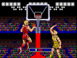 Super Real Basketball (Japan) background