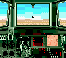 Super Battletank - War in the Gulf (USA) background