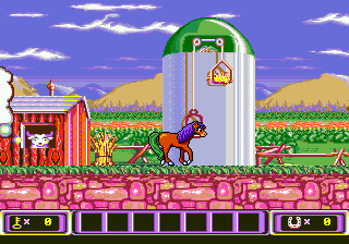 Crystal's Pony Tale (USA) background