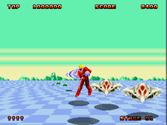 Space Harrier II (World) background