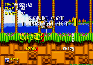 Sonic 2 Migthy The Armadillo background