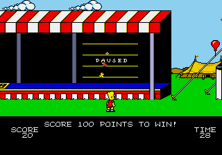 Simpsons, The - Bart Vs The Space Mutants (USA, Europe) (Rev A) background