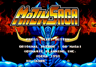 Mazin Saga (Asia) background