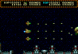 Zero Wing (Europe) background