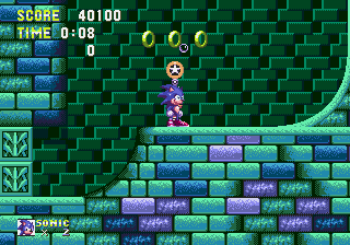 Movie Sonic in Sonic 3 background